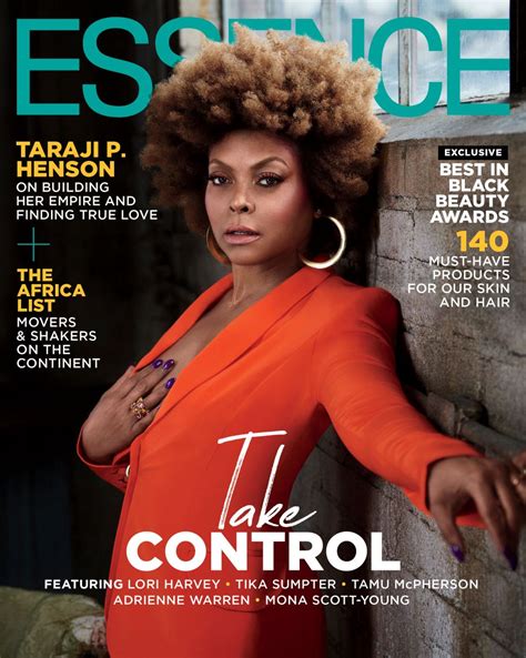 Taraji P Henson S Picked Out Afro Is Glorious On The Cover Of Essence