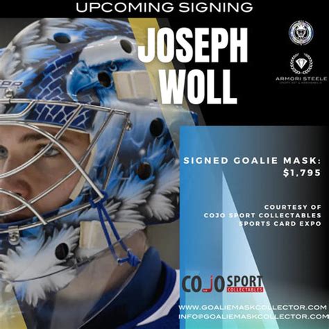 Joseph Woll Goalie Mask Signing! – Goalie Mask Collector