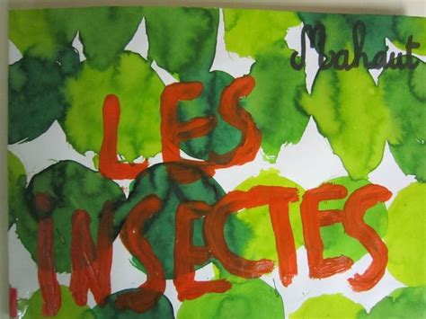 Cahier D Insectes Quoi De Neuf Dans La Classe Insects Science