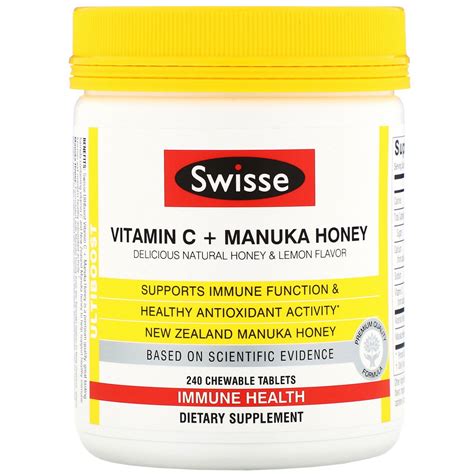 Swisse Ultiboost Vitamin C Manuka Honey Delicious Natural Honey