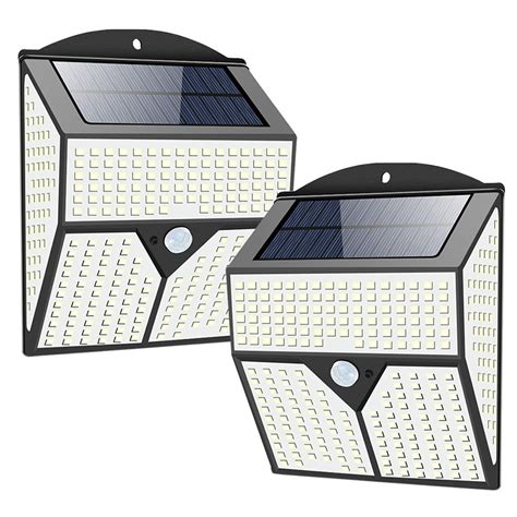 Led Solar Light Outdoors Solar Lamp Waterproof Pir Motion Sensor Street