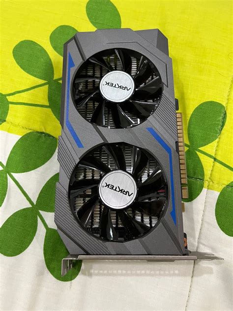 Arktek Geforce GTX 1650 4GB Dual Fan Video Graphics Card Computers