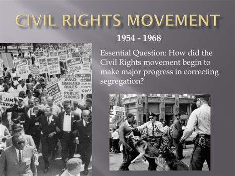 Civil Rights Movement Powerpoint Templates