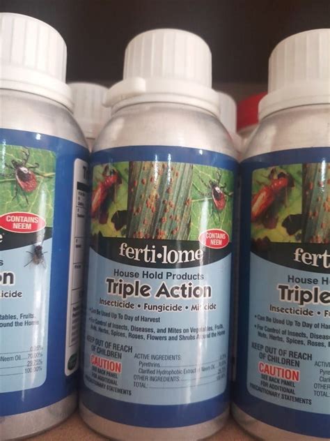 Fertilome Triple Action Plus II With 70 Neem Oil 250 Ml SKY SEEDS