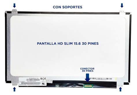 Pantalla De Laptop Slim Hd Pines Con Soportes