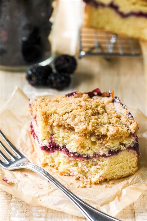 Blackberry Sour Cream Coffee Cake The View From Great Island