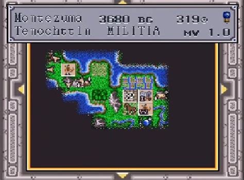 Civilization (SNES) Super Nintendo Game Archive