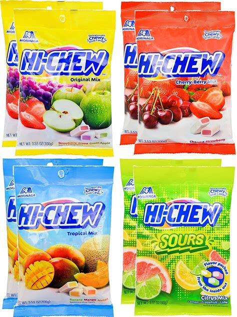 Amazon.com : Hi-Chew Fizzies Mix Cola & Orange Soda, 3.17 Ounce (Pack ...