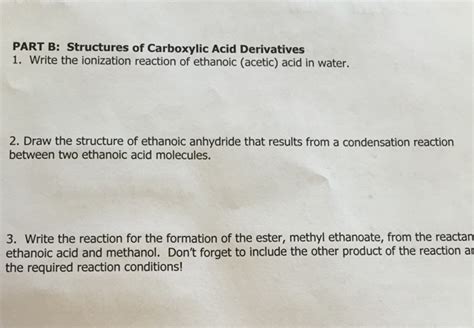 Solved Write the ionization reaction of ethanoic (acetic) | Chegg.com