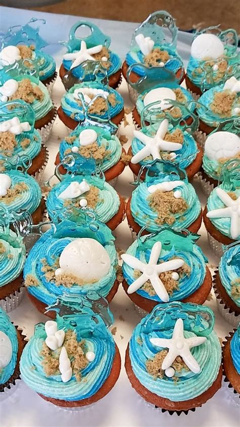 Beach Cupcakes Beach Cupcakes Beach Cakes Beach Themed Cakes