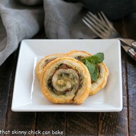 Prosciutto And Gruyere Pinwheels Easy Elegant That Skinny Chick