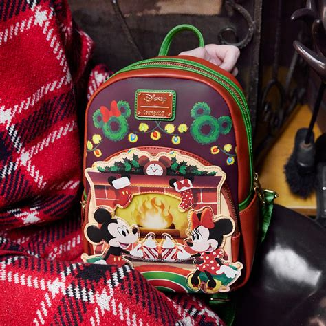 Disney Christmas Hot Cocoa Loungefly Backpack With Ears Circesoftware Net