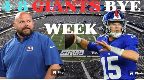 NYGiants 4 8 Bye Week Fireside Giants Talkin Giants YouTube