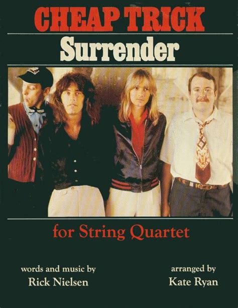 Surrender Sheet Music Cheap Trick String Quartet