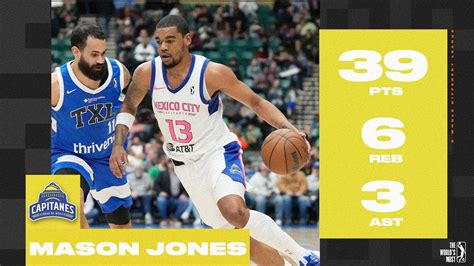 Mason Jones Explodes For Pts Reb And Ast In Win Over The Texas