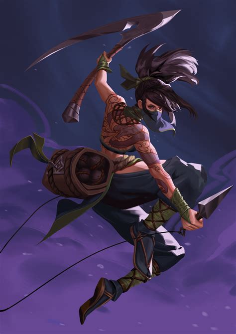 Akali League Of Legends Image By Lee Y Zerochan Anime