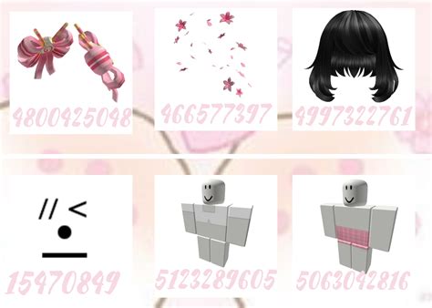 Roblox Girl Aesthetic Codes