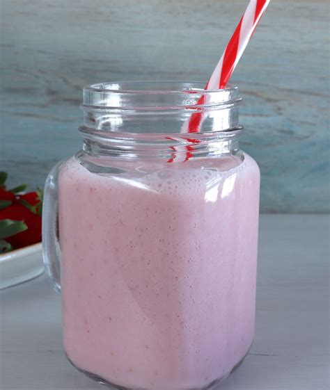 Strawberry And Banana Milkshake Recipe Food From Portugal