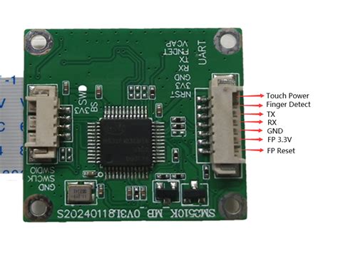 Cama Sm K Optical Fingerprint Module With Large User Capacity