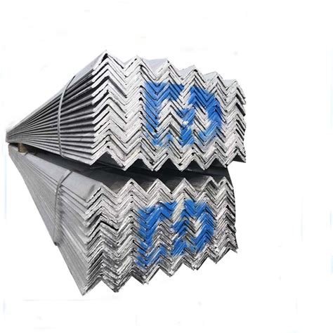 Hot Rolled Alloy ASTM A572 A36 Steel Structural Angle Equal And Unequal Galvanized Angle Iron