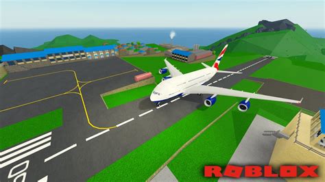 Landing Huge Airplanes On Small Runway Ptfs Roblox Youtube