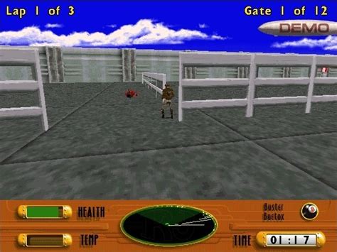 Screenshot Of Rocket Jockey Windows 1996 Mobygames