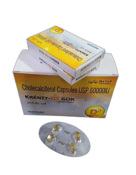 Cholecalciferol Capsules Usp Iu At Rs Stripe In New Delhi Id