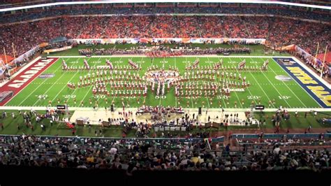 Bcs Championship Game Halftime Youtube