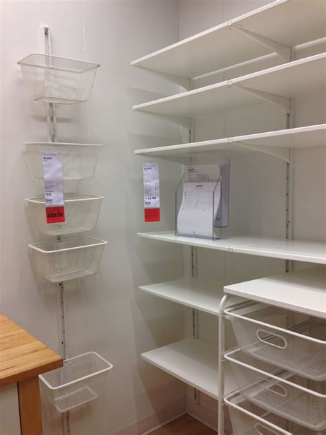 Algot pantry organization/storage | Ikea pantry, Ikea closet, Ikea algot
