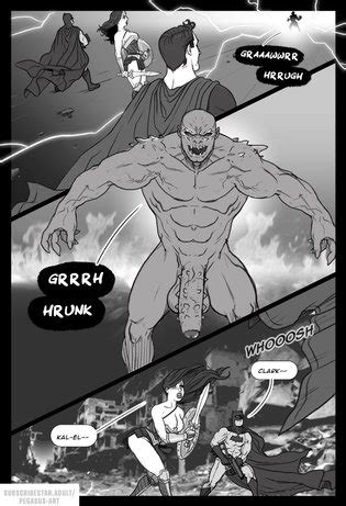 Wonder Woman Vs Doomsday Luscious Hentai Manga Porn