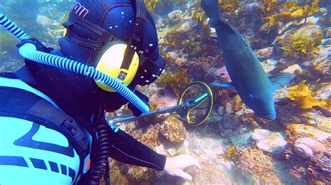 Valuable Jewelry Found Stuck Between Rocks While Underwater Metal