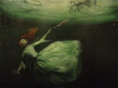 The Painting Of Ophelia In The Water