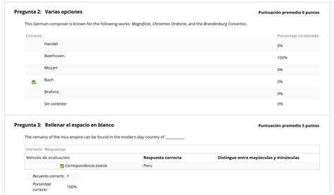 Exámenes pruebas encuestas y bancos de preguntas Estadísticas de