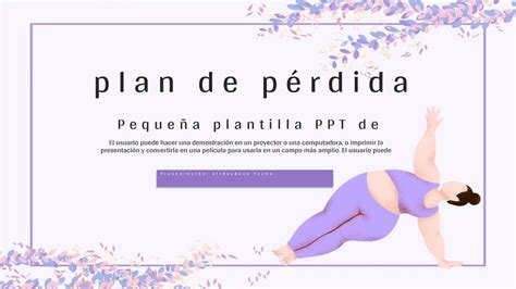 Plantillas Gratis De Bajar De Peso Para Power Point Y Presentaciones De