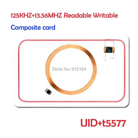 RFID 125 Khz 13 56Mhz Nfc Card EM4305 T5577 UID Changeable With Block 0