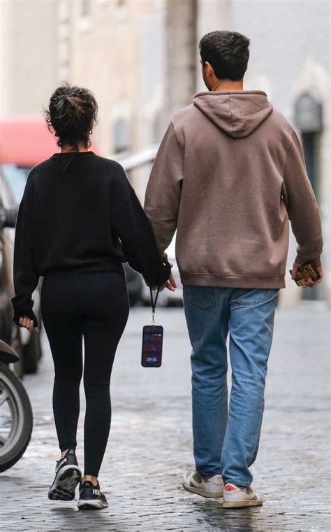 Camila Cabello in a Black Sneakers Was Seen Out with Henry Junior