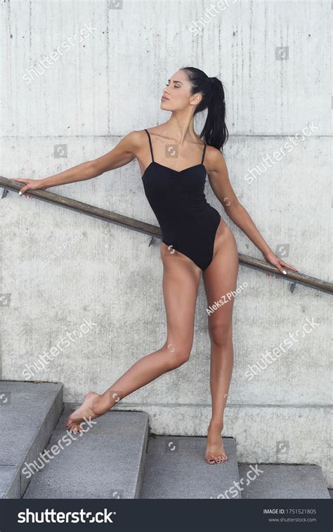 Hot Woman Lingerie Sexy Body Posing Stock Photo Edit Now 1751521805