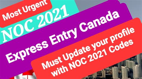 Express Entry Canada Ii Canada Pr Ii Ircc Ii Noc 2021 Find Your Noc Ii