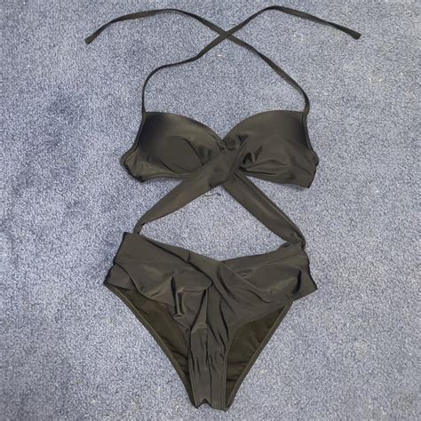 Bikini Set Never Worn Because I Bought Too Small Of Depop