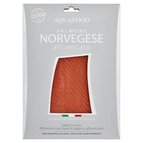 Aqua Food Salmone Norvegese Affumicato 100 G NonPesa It Spesa Online