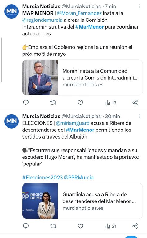 PCalera Los Narejos Mar Menor on Twitter Hay un acuerdo implícito