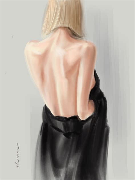 Девушка со спины дилжитал арт | Fashion, Women, Strapless top