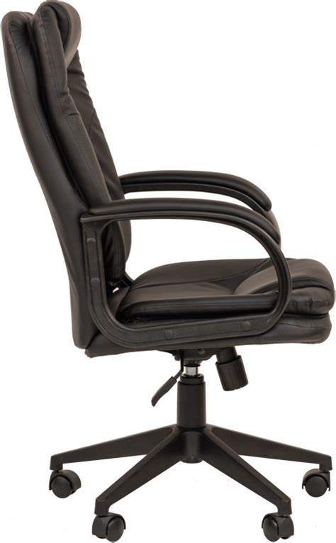 Кресло руководителя EASY CHAIR VT_EChair-695 TPU кожзам черный, пластик ...