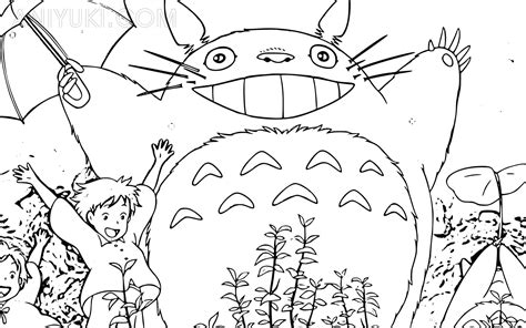 Dibujo De Totoro De Mi Vecino Totoro Para Colorear Images And