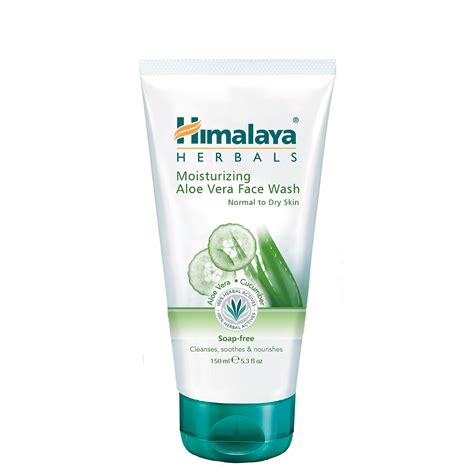 Хидратиращ гел Himalaya Herbals за почистване на лицето с Алое Вера ...