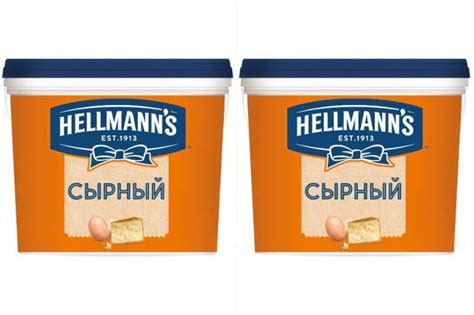 Соус Hellmann's сырный 1 кг в упаковке, комплект: 2 упаковки - купить с ...
