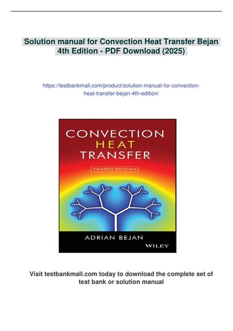 Solution Manual Convection Heat Transfer Rennradore 1