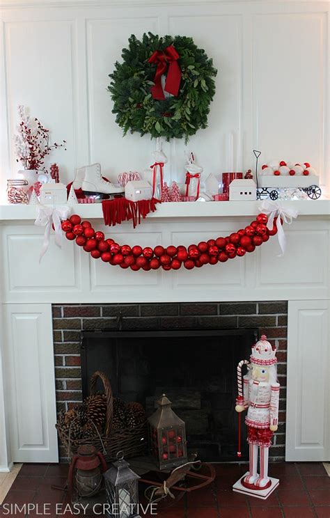 DIY Ornament Garland - Hoosier Homemade