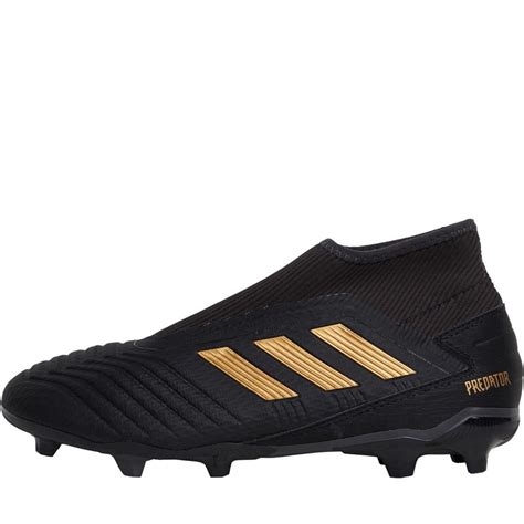 Buy adidas Mens Predator 19.3 FG Firm Ground Boots Core Black/Gold ...