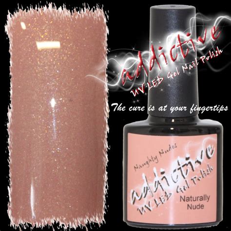 Addictive UV LED Gel Nail Polish Naturally Nude Hema Free Simply Glamorous